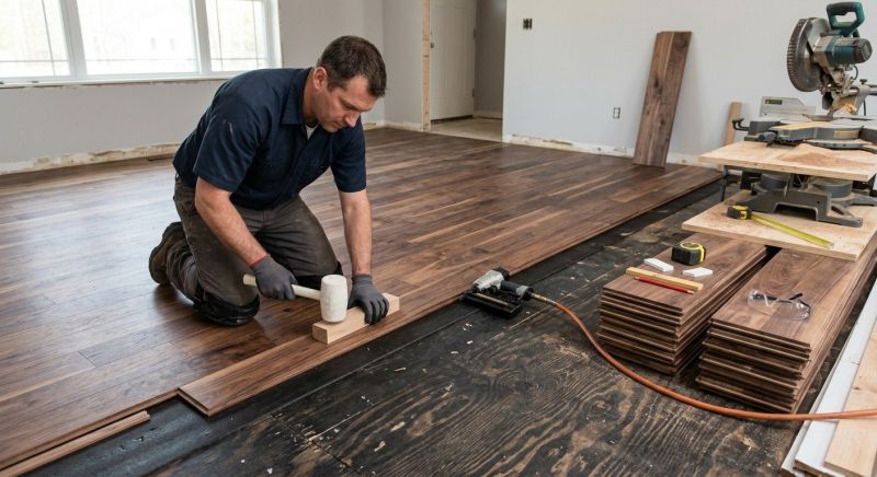 Our team working on Flooring Service projects in Sussex County, DE