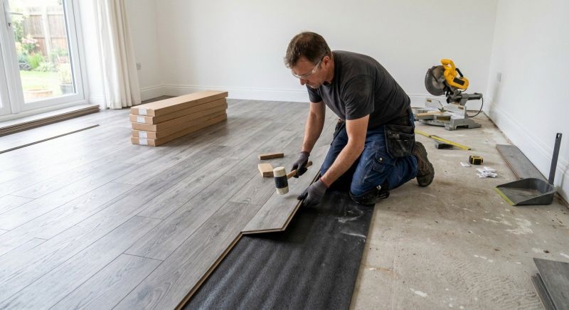 Laminate Floor Installation in Laurel, DE