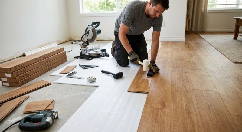 Laminate Floor Installation in Sussex County, DE