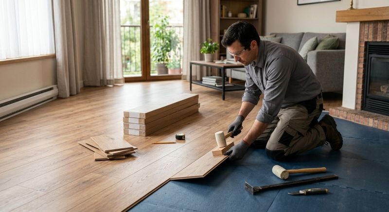 Laminate Floor Installation in Preston, MD