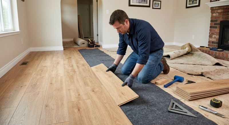 Laminate Floor Remodeling in Sussex County, DE