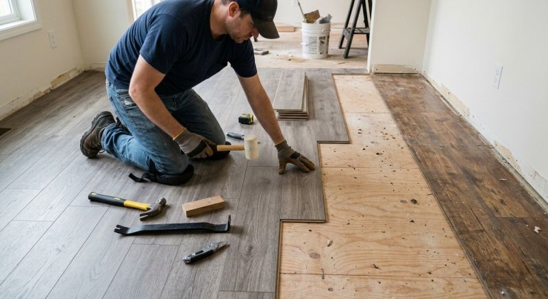 Laminate Floor Replacement in Allen, MD