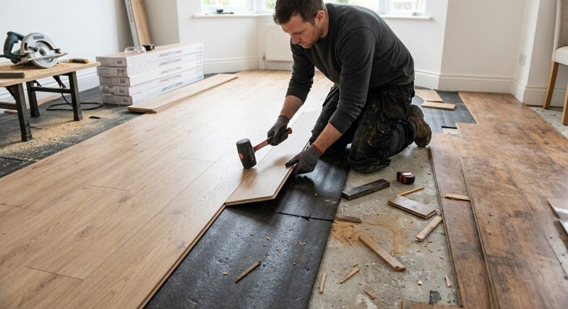 Laminate Floor Replacement in Delmar, DE