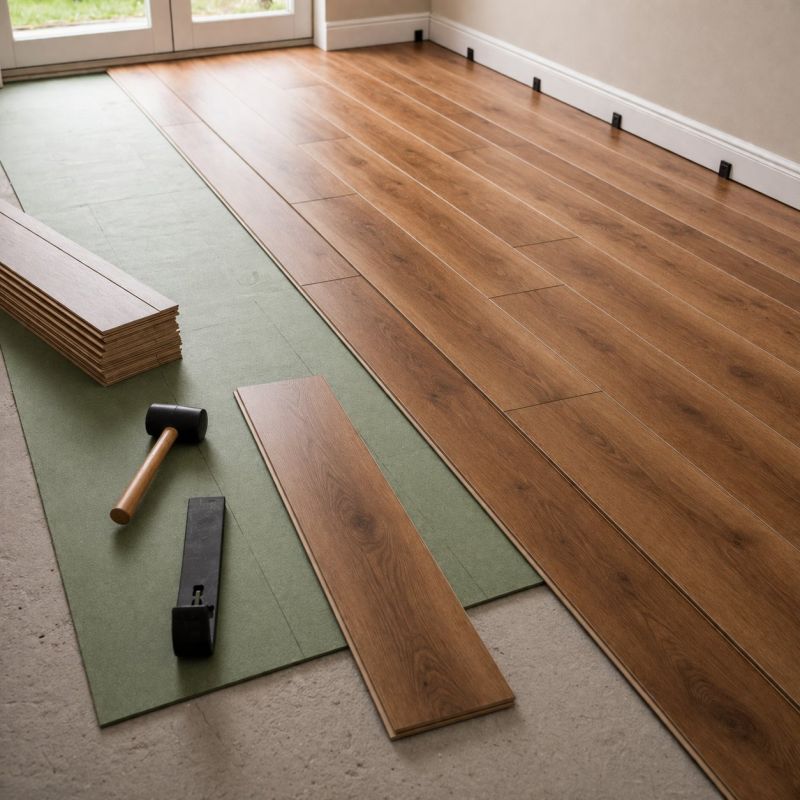 Laminate Floor Replacement in Harbeson, DE
