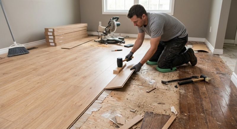 Laminate Floor Replacement in Parsonsburg, MD