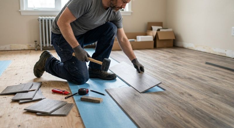 Linoleum Floor Installation in Denton, MD