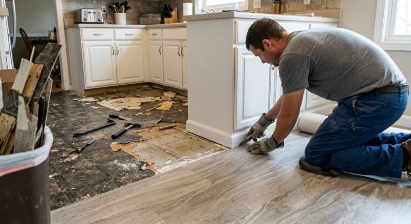 Linoleum Floor Installation in Georgetown, DE