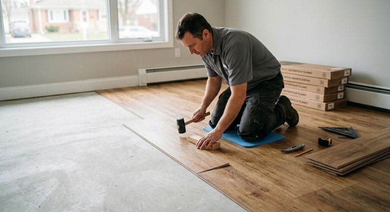 Linoleum Floor Installation in Houston, DE
