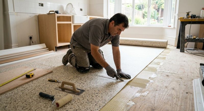 Linoleum Floor Installation in Parsonsburg, MD