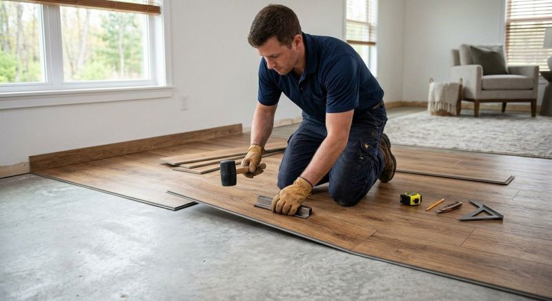 Luxury Vinyl Tile Installation in Lewes, DE