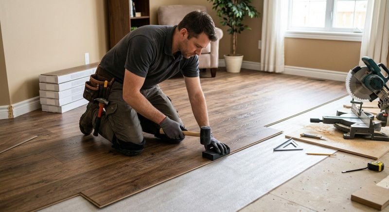 Plank Laminate Installation in Sussex County, DE