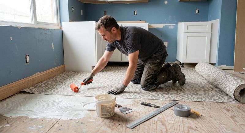Sheet Flooring Installation in Denton, MD
