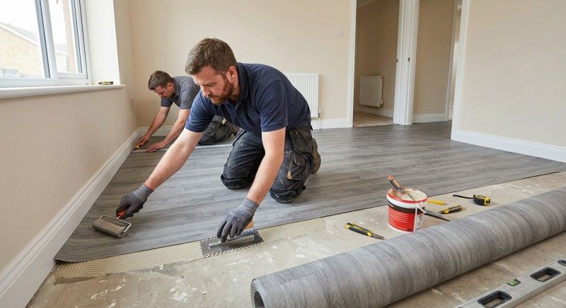 Sheet Flooring Installation in Laurel, DE