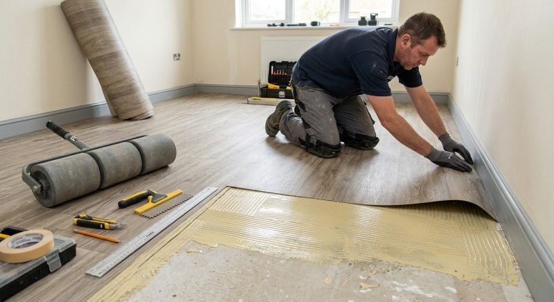 Sheet Flooring Installation in Vienna, MD