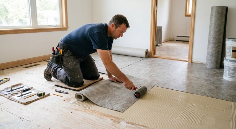 Sheet Vinyl Installation in Denton, MD