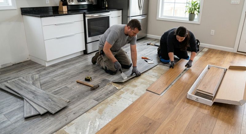 Vinyl Floor Replacement in Sussex County, DE