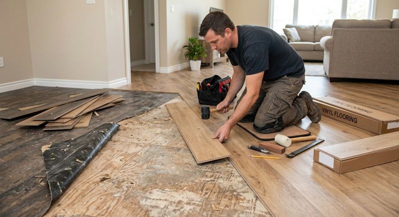 Vinyl Flooring Installation in Denton, MD