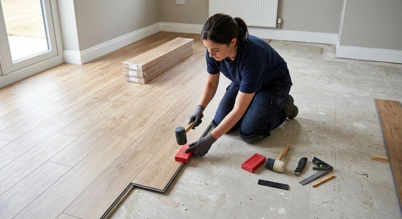 Vinyl Plank Floor Installation in Sussex County, DE