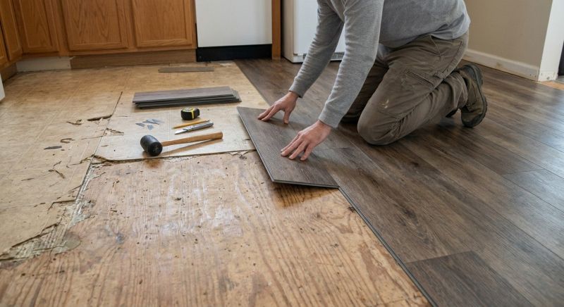 Vinyl Tile Replacement in Sussex County, DE